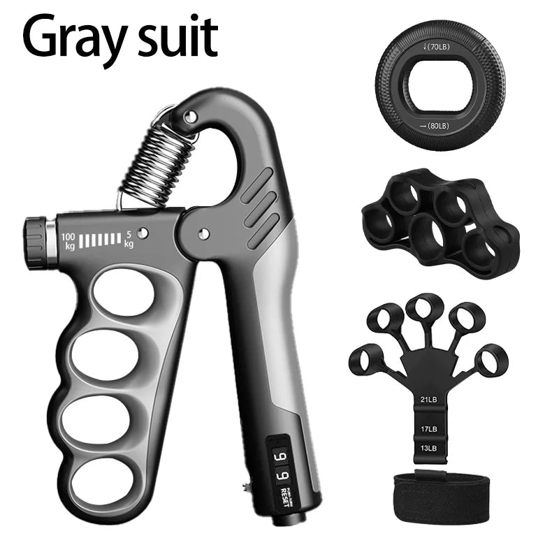 5-100kg Grip Strength Gym Wrist Expander Hand Strengthener Adjustable Muscle Recovery Fitness Hand Strength Exercise