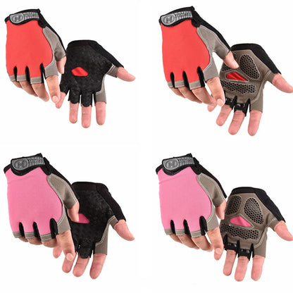 Gym Gloves Fitness Training Fingerless Men Women Bodybuilding Exercise Sports Gloves for Cycling Bicycle Anti Slip Breathable