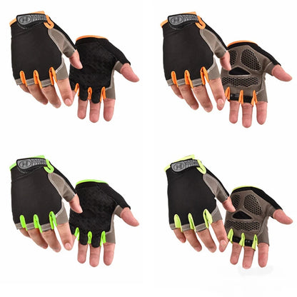 Gym Gloves Fitness Training Fingerless Men Women Bodybuilding Exercise Sports Gloves for Cycling Bicycle Anti Slip Breathable