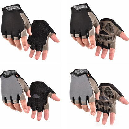 Gym Gloves Fitness Training Fingerless Men Women Bodybuilding Exercise Sports Gloves for Cycling Bicycle Anti Slip Breathable